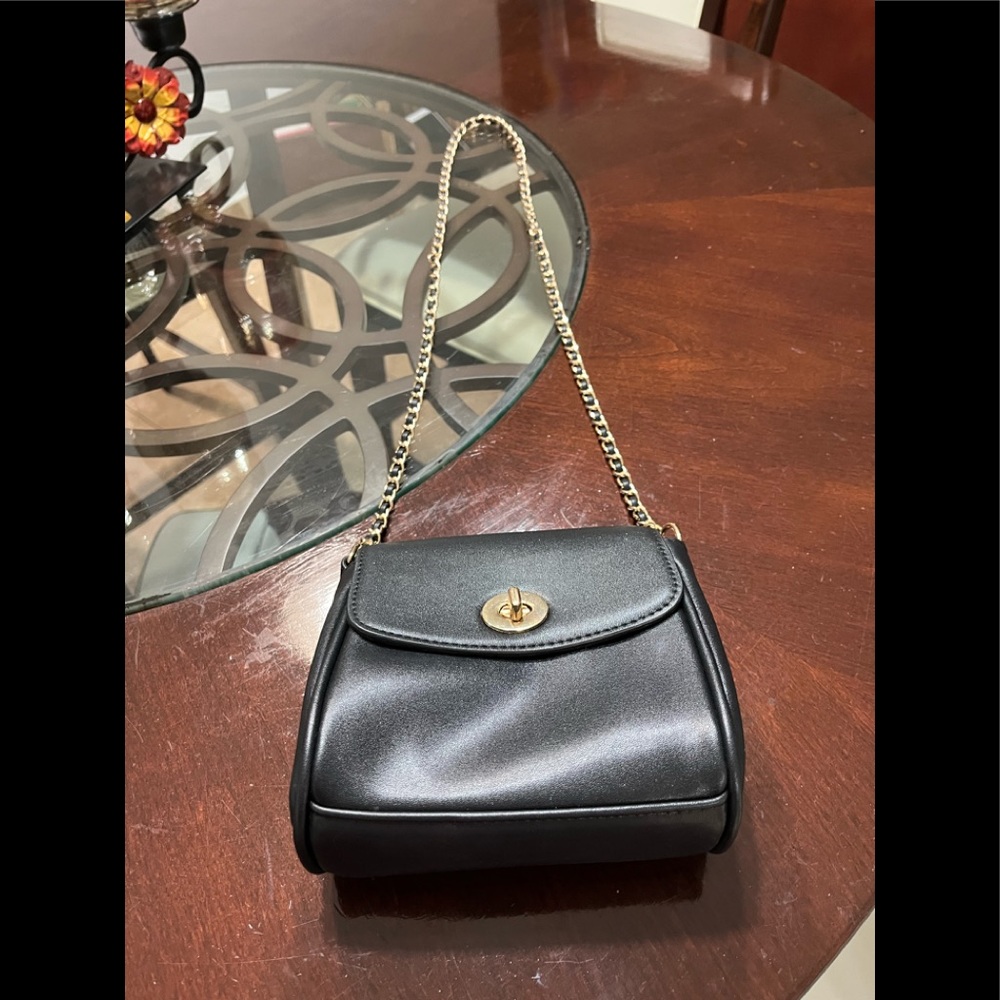 - - - women squarebody mini bag flat top with high polish